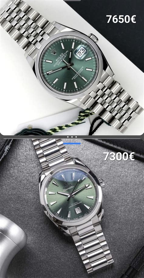 rolex datejust vs omega speedmaster|omega aqua terra vs datejust.